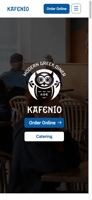 Kafenio Greek Diner mobile
