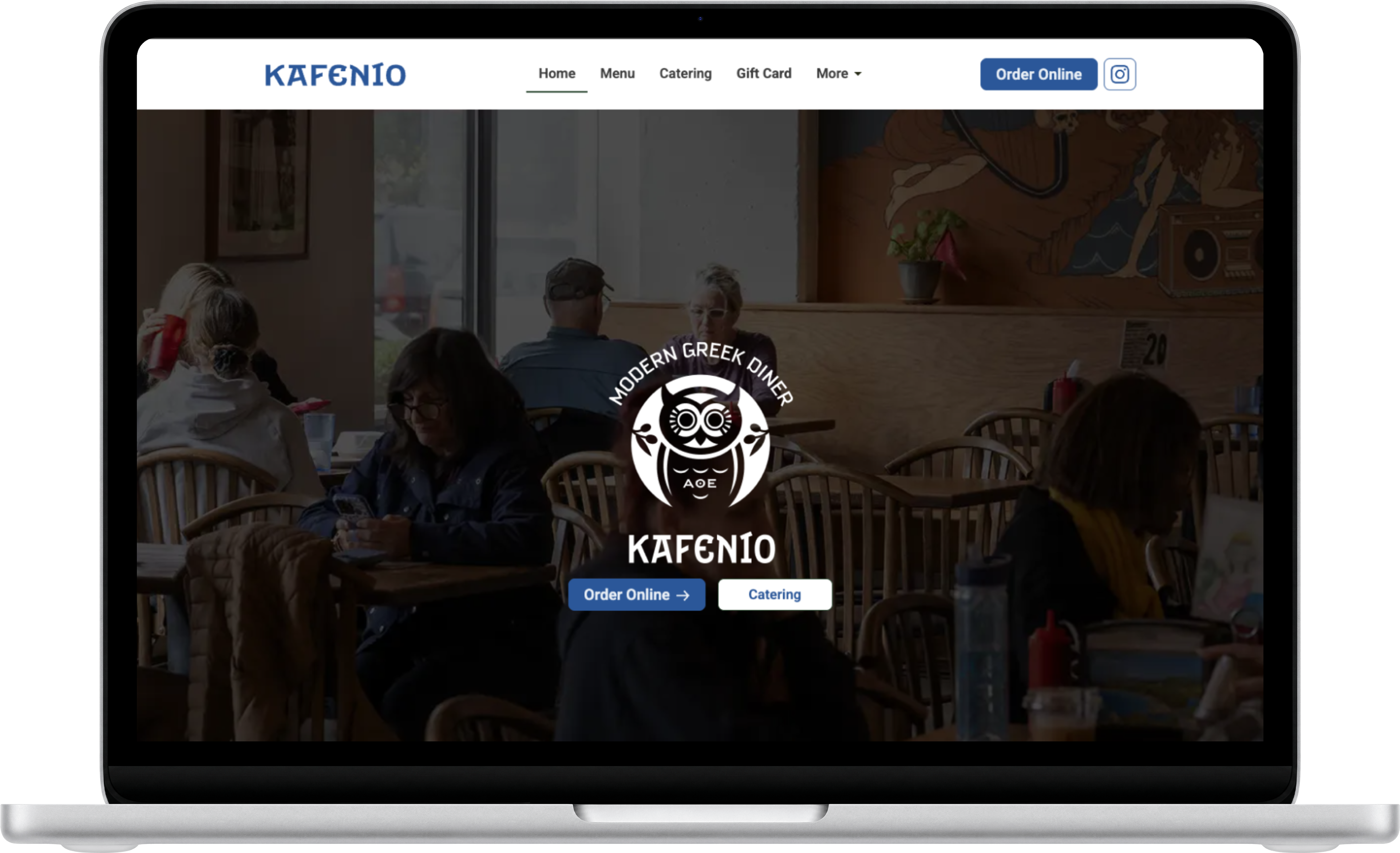 Kafenio Greek Diner desktop