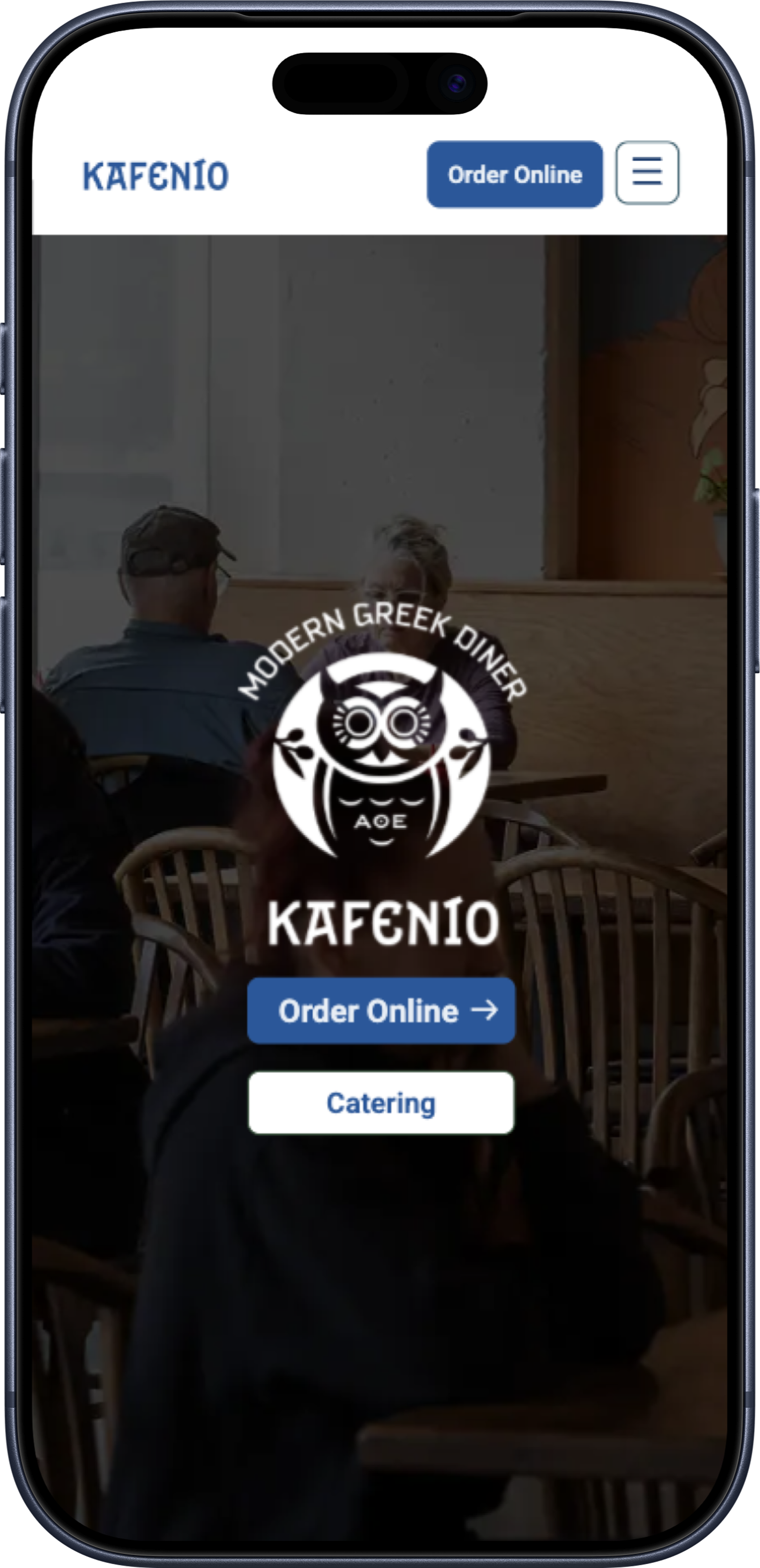 Kafenio Greek Diner mobile